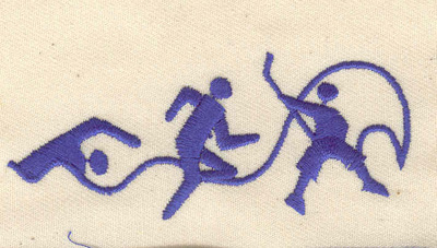 Embroidery Design: Athletes<br> 1.36w X 3.31h