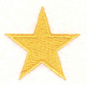 Embroidery Design: Star<br>1.54w X 1.50h