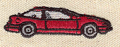Embroidery Design: Car<br> 0.72w X 2.45h