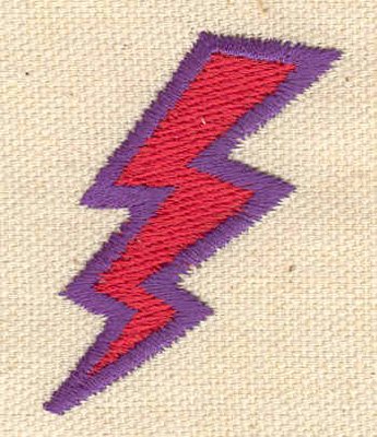 Embroidery Design: Lightning<br> 1.79w X 1.44h