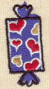 Embroidery Design: Gift<br> 0.78w X 1.69h