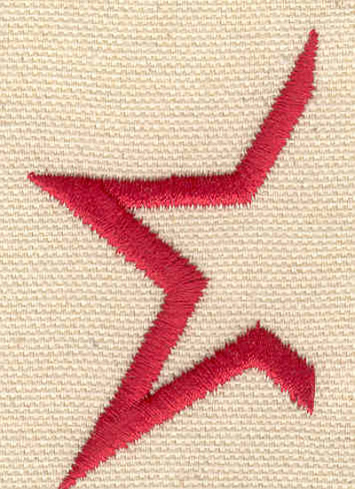 Embroidery Design: Star C<br> 2.31w X 1.45h