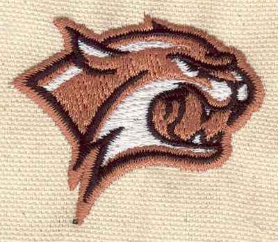 Embroidery Design: Wildcat A<br> 1.67w X 2.02h