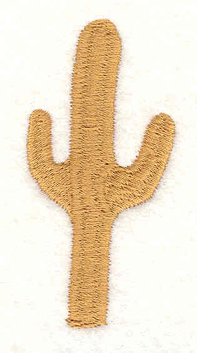 Embroidery Design: Cactus D<br>1.40"H x 2.46"W