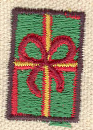 Embroidery Design: Present<br> 1.18w X 0.78h