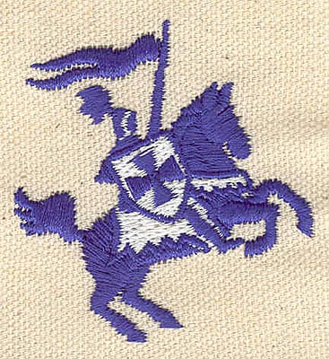 Embroidery Design: Knight<br> 2.13w X 2.04h