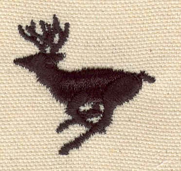 Embroidery Design: Deer H<br> 1.43w X 1.44h