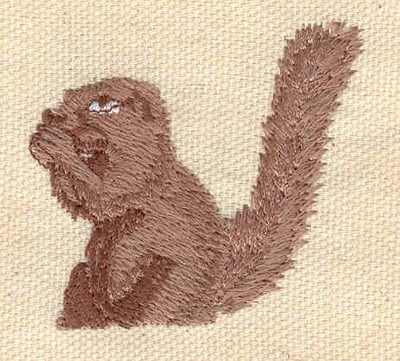 Embroidery Design: Squirrel<br> 1.78w X 1.98h
