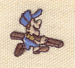 Embroidery Design: Builder<br> 0.80w X 0.86h