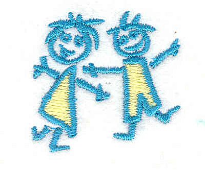 Embroidery Design: Children <br>1.39"w X 1.43"h