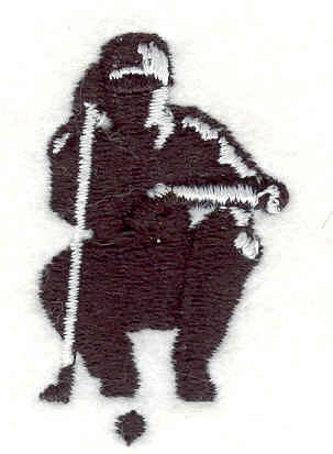 Embroidery Design: Golfer <br>1.83"w X 1.14"h | Embroidery Legacy Embroidery Design: Golfer <br>1.83"w X 1.14"h