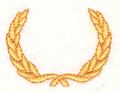 Embroidery Design: Wreath 11<br> 1.89" X 1.42"