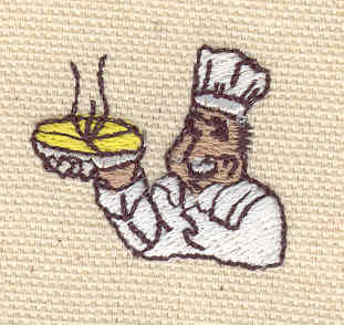 Embroidery Design: Baker<br> 0.97w X 1.18h
