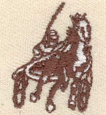 Embroidery Design: Trotter or pacer racing<br>0.78in. H x 1.06in. W