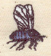 Embroidery Design: Fly<br> 0.78w X 0.63h