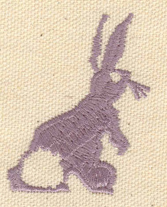 Embroidery Design: Rabbit<br> 1.60w X 2.00h