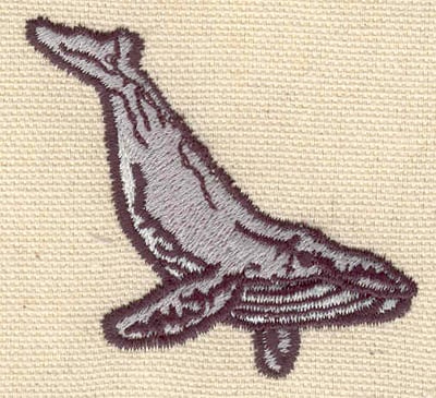 Embroidery Design: Whale A<br>2.30w X 2.10h