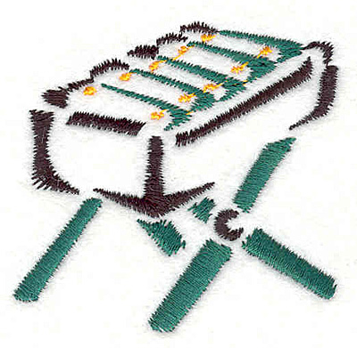 Embroidery Design: Xylophone <br>2.30" X 2.46"