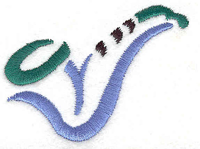 Embroidery Design: Drum <br>1.73" X 1.72"