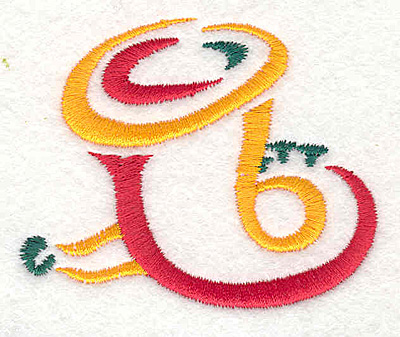 Embroidery Design: Horn <br>2.33" X 2.83"