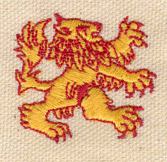Embroidery Design: Lion<br> 1.40w X 1.30h