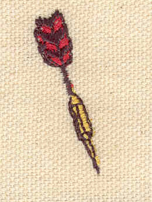 Embroidery Design: Dart<br> 0.55w X 1.50h