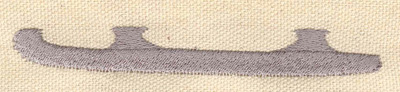 Embroidery Design: Skate blade<br> 4.00w X 0.50h
