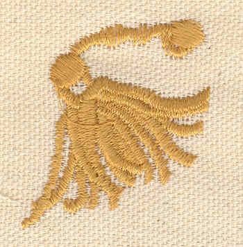Embroidery Design: Fishing lure A<br> 1.37w X 1.63h