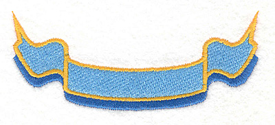 Embroidery Design: Banner 1<BR>1.62" x 4.00"
