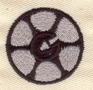 Embroidery Design: Fishing reel<br> 1.35w X 1.35h