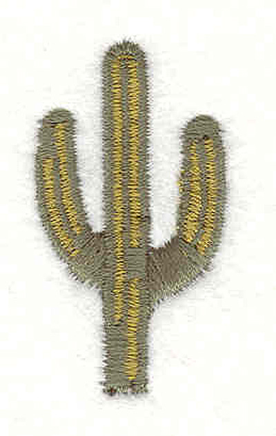Embroidery Design: Cactus B<br>1.69H x 0.89"W