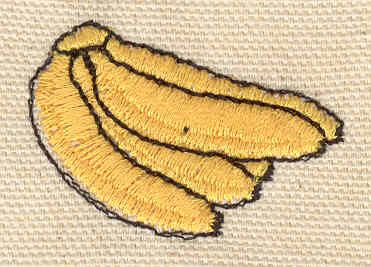 Embroidery Design: Bananas<br> 1.57w X 1.08h