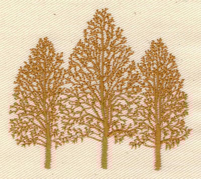 Embroidery Design: Trees<br> 2.94w X 2.55h