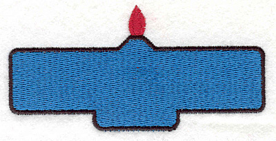 Embroidery Design: Street Sign<br>1.96"x4.06"