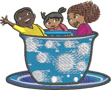 Embroidery Design: Spinning Ride Lg<br> 4.01w X 3.24h | Embroidery Legacy Embroidery Design: Spinning Ride Lg<br> 4.01w X 3.24h