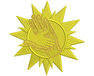 Embroidery Design: Charity Hands Lg<br> 3.50w X 3.47h