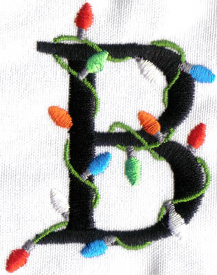 Embroidery Design: Christmas Light B<br>2.10w X 2.69h | Embroidery Legacy Embroidery Design: Christmas Light B<br>2.10w X 2.69h