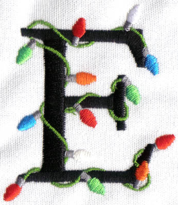 Embroidery Design: Christmas Light E<br>2.23w X 2.61h