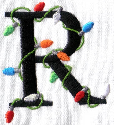 Embroidery Design: Christmas Light R<br>2.24w X 2.51h