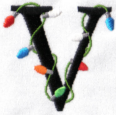 Embroidery Design: Christmas Light V<br>2.20w X 2.11h | Embroidery Legacy Embroidery Design: Christmas Light V<br>2.20w X 2.11h