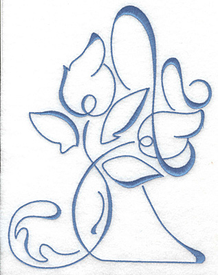 Embroidery Design: Art Deco 110<br> 8.85w X 6.75h