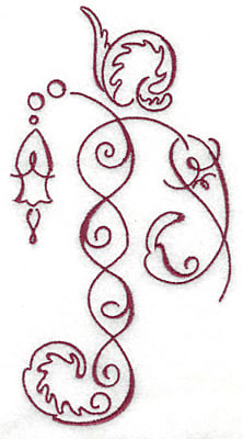 Embroidery Design: Art Deco 111<br> 3.46w X 6.53h