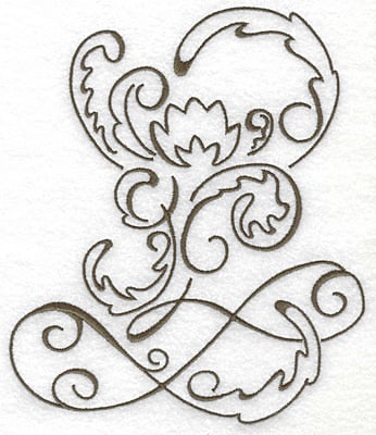 Embroidery Design: Art Deco 113<br> 5.45w X 6.41h