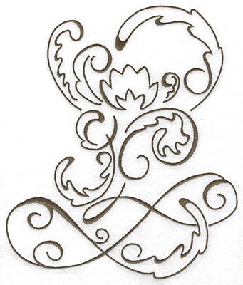 Embroidery Design: Art Deco 114<br> 8.65w X 7.36h