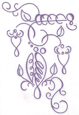 Embroidery Design: Art Deco 116<br> 9.03w X 6.03h