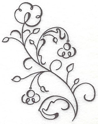Embroidery Design: Art Deco 119<br> 5.04w X 6.56h