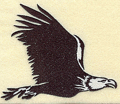 Embroidery Design: American Eagle in flight large<br> 4.97w X 4.15h
