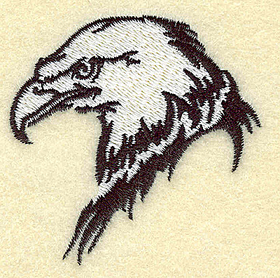 Embroidery Design: American Eagle head side view small<br> 2.50w X 2.49h