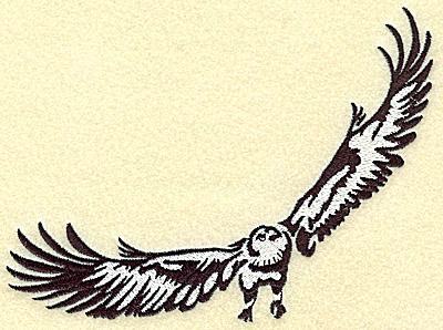 Embroidery Design: American Eagle large<br> 6.43w X 4.91h