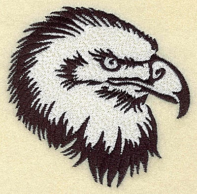 Embroidery Design: American Eagle head medium<br> 3.85w X 3.79h
